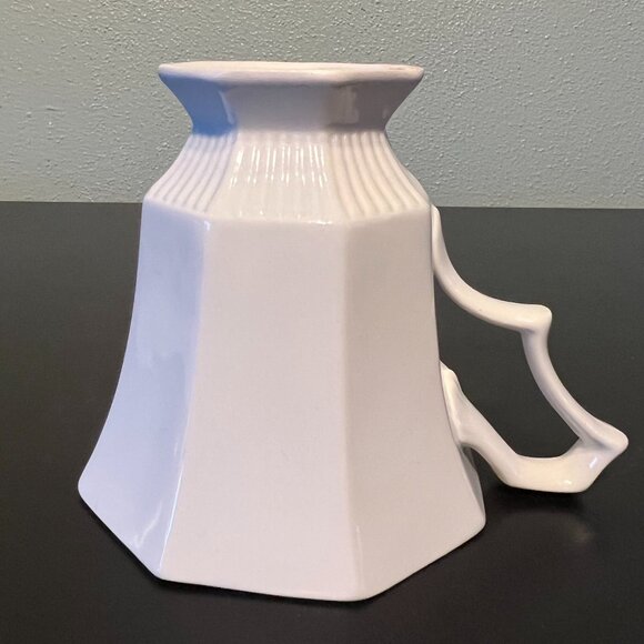 Set of 4 Vtg CASTLETON CHINA Independence Ironstone White Octagon  Cups ~ Japan - Picture 9 of 12